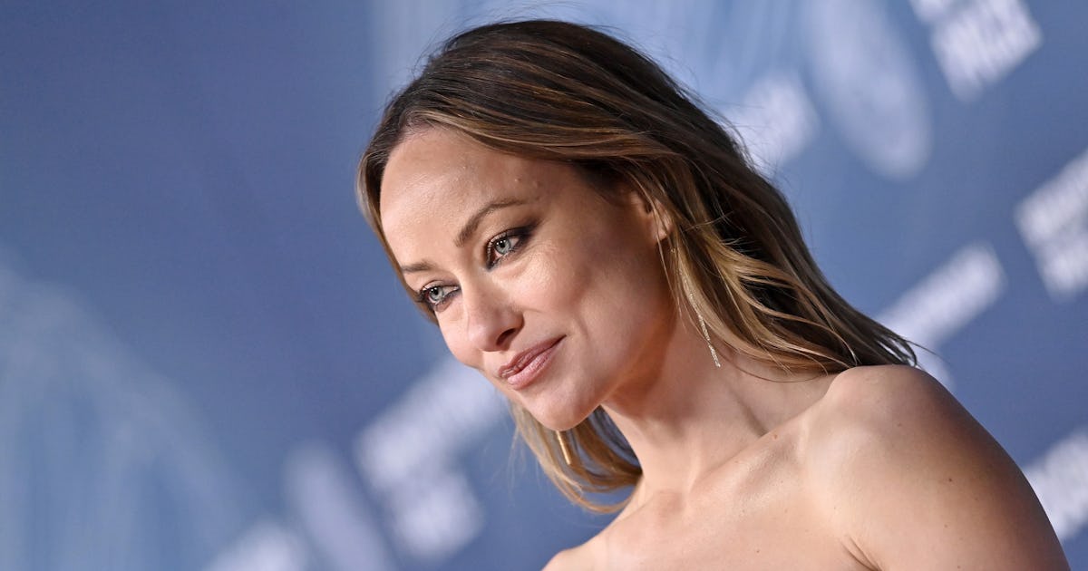 Olivia Wilde Went Braless Under A Sheer Bodysuit At NYFW
