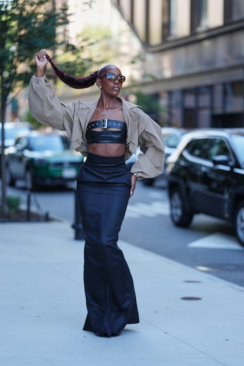 Braided Ponytails New York Fashion Week