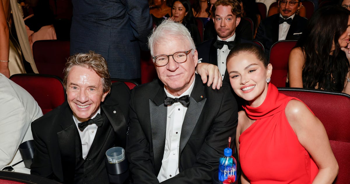Did Selena Gomez Catch Martin Short Texting Meryl Streep At The Emmys?
