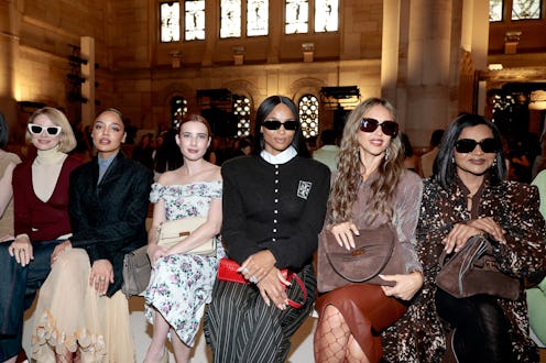 Naomi Watts, Tessa Thompson, Emma Roberts, Ciara, Jessica Alba and Mindy Kaling Tory Burch Spring/Su...