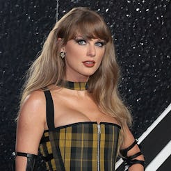 ELMONT, NEW YORK - SEPTEMBER 11: Taylor Swift attends the 2024 MTV Video Music Awards at UBS Arena o...