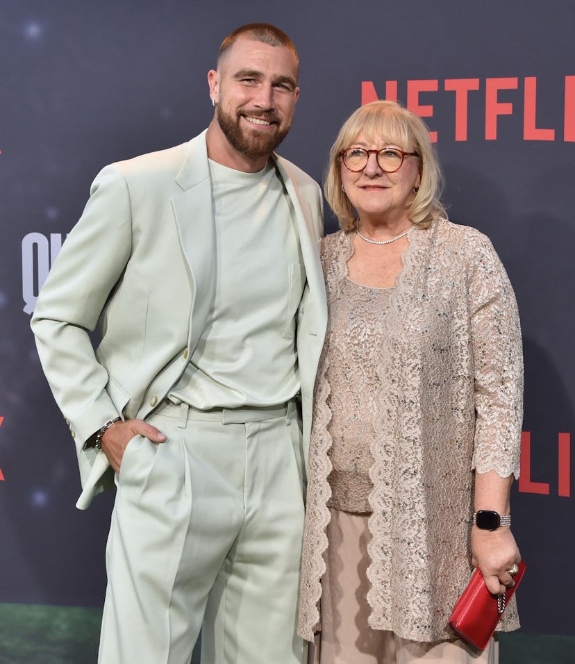 Travis Kelce and Donna Kelce