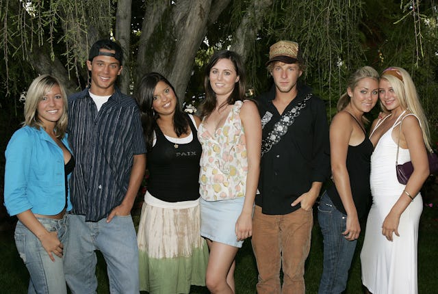 Kristin Cavallari, Stephen Colletti, Lauren Conrad and other castmembers of MTV's "Laguna Beach: The...