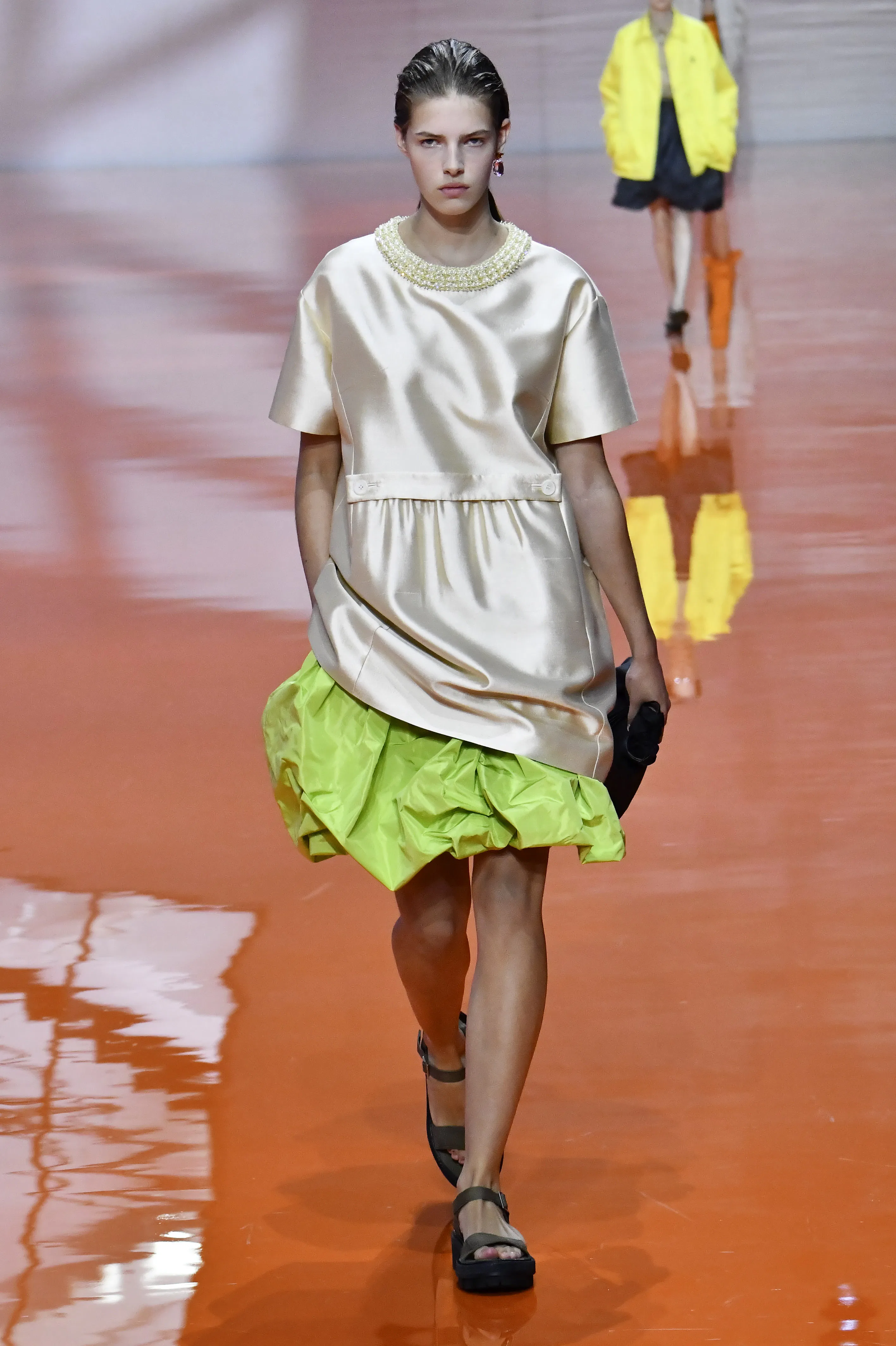 Over A Year Later, 'Brat' Green Is Still On Fashion's Mood-Boards