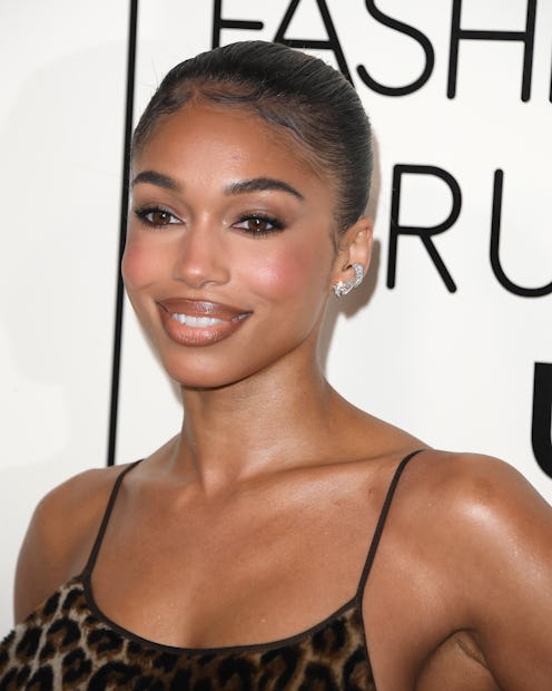 Lori Harvey arrives at the Fashion Trust U.S. Awards 2025