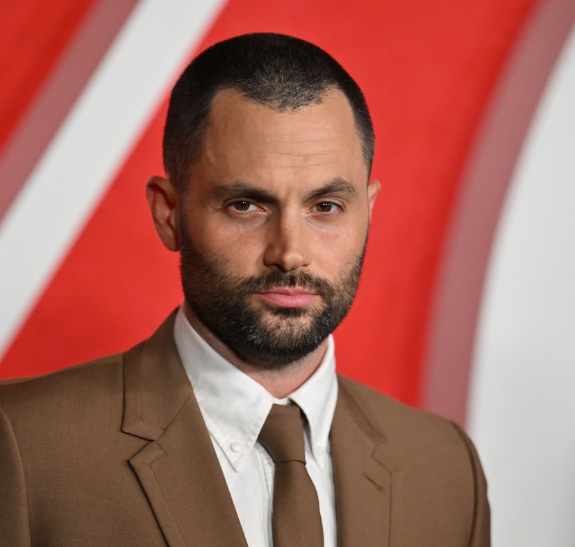 Penn Badgley got candid about "humping" while filming 'You' sex scenes.