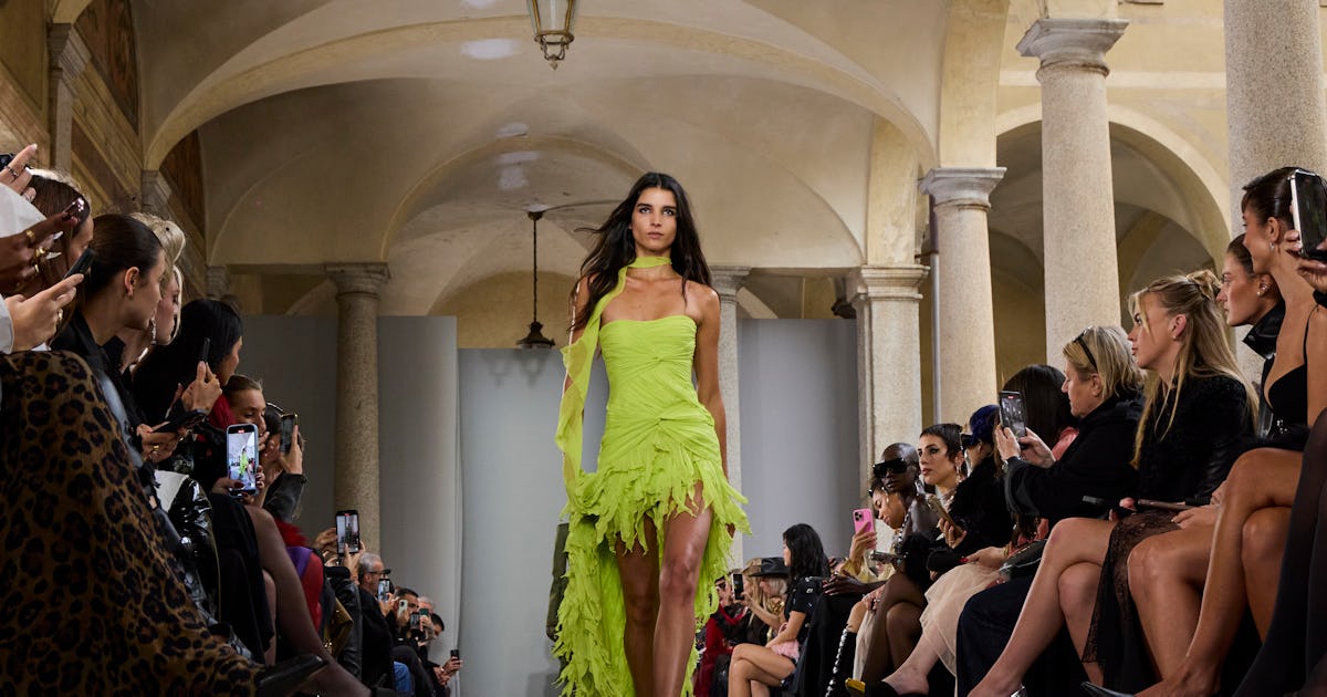 Over a Year Later, 'Brat' Green Is Still on Fashion's Mood-Boards