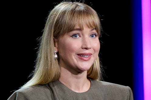 SAN SEBASTIAN, SPAIN - SEPTEMBER 26: Jennifer Lawrence receives the Donostia Award during the 73rd S...