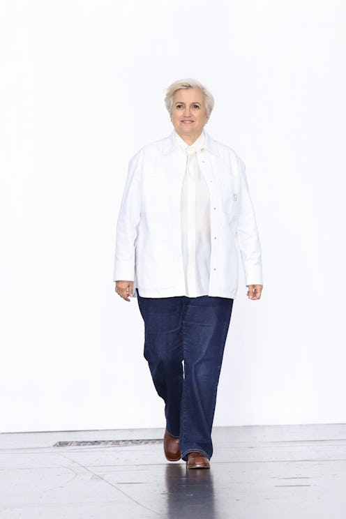 Silvia Venturini Fendi on the runway