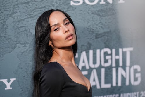 Zoe Kravitz at the Columbia Pictures "Caught Stealing" New York Premiere held at Regal Union Square ...