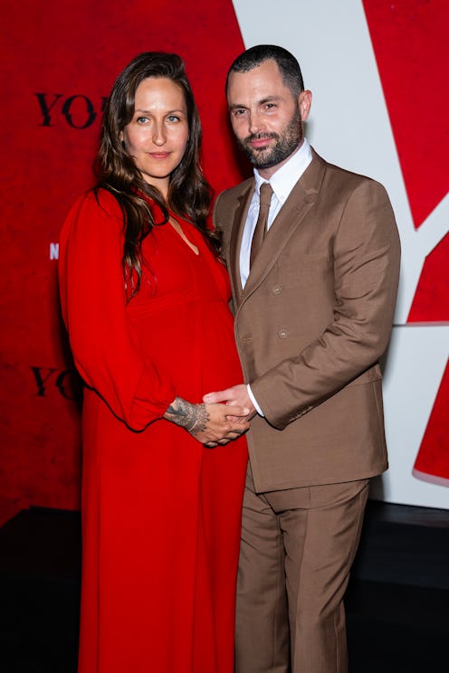 Penn Badley and Domino Kirke shared first images of their newborn twin sons.