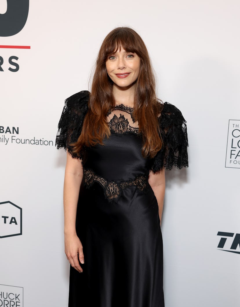 LOS ANGELES, CALIFORNIA - SEPTEMBER 04: Elizabeth Olsen
attends YES Scholars 25th Anniversary Gala o...