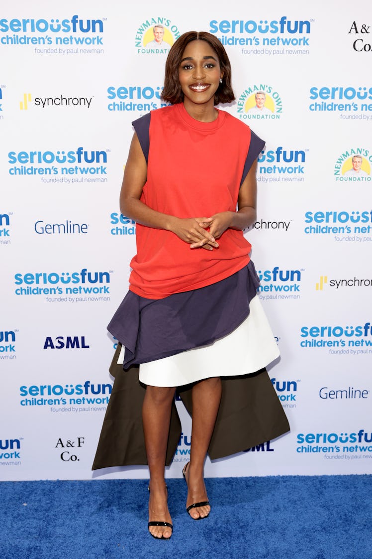 NEW YORK, NEW YORK - APRIL 07: Ayo Edebiri attends SeriousFun Children's Network’s “A Night of Serio...