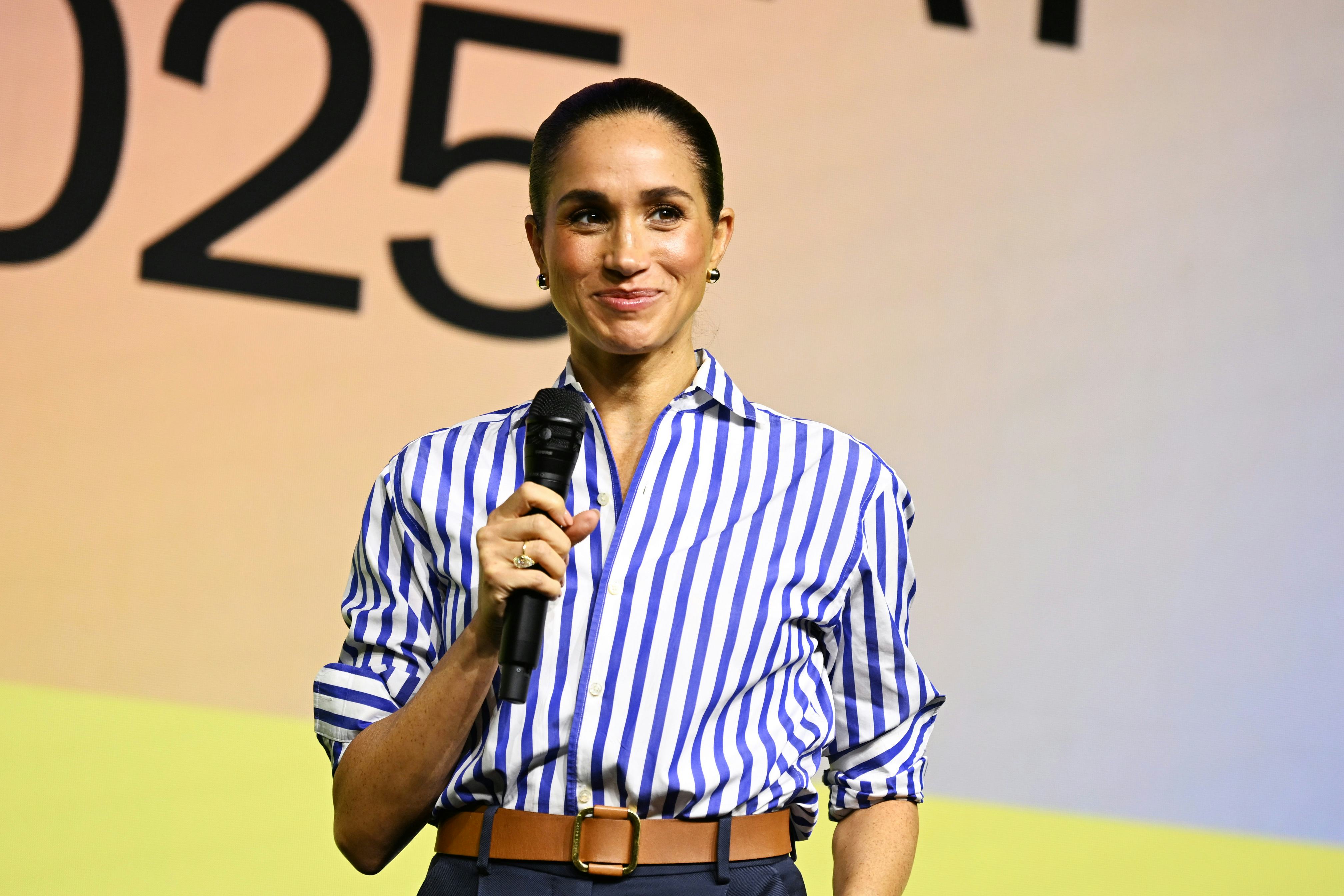 Meghan, Duchess of Sussex at Project Healthy Minds' World Mental Health Day Festival held at Spring ...