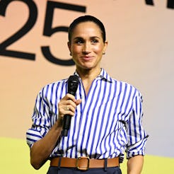 Meghan, Duchess of Sussex at Project Healthy Minds' World Mental Health Day Festival held at Spring ...