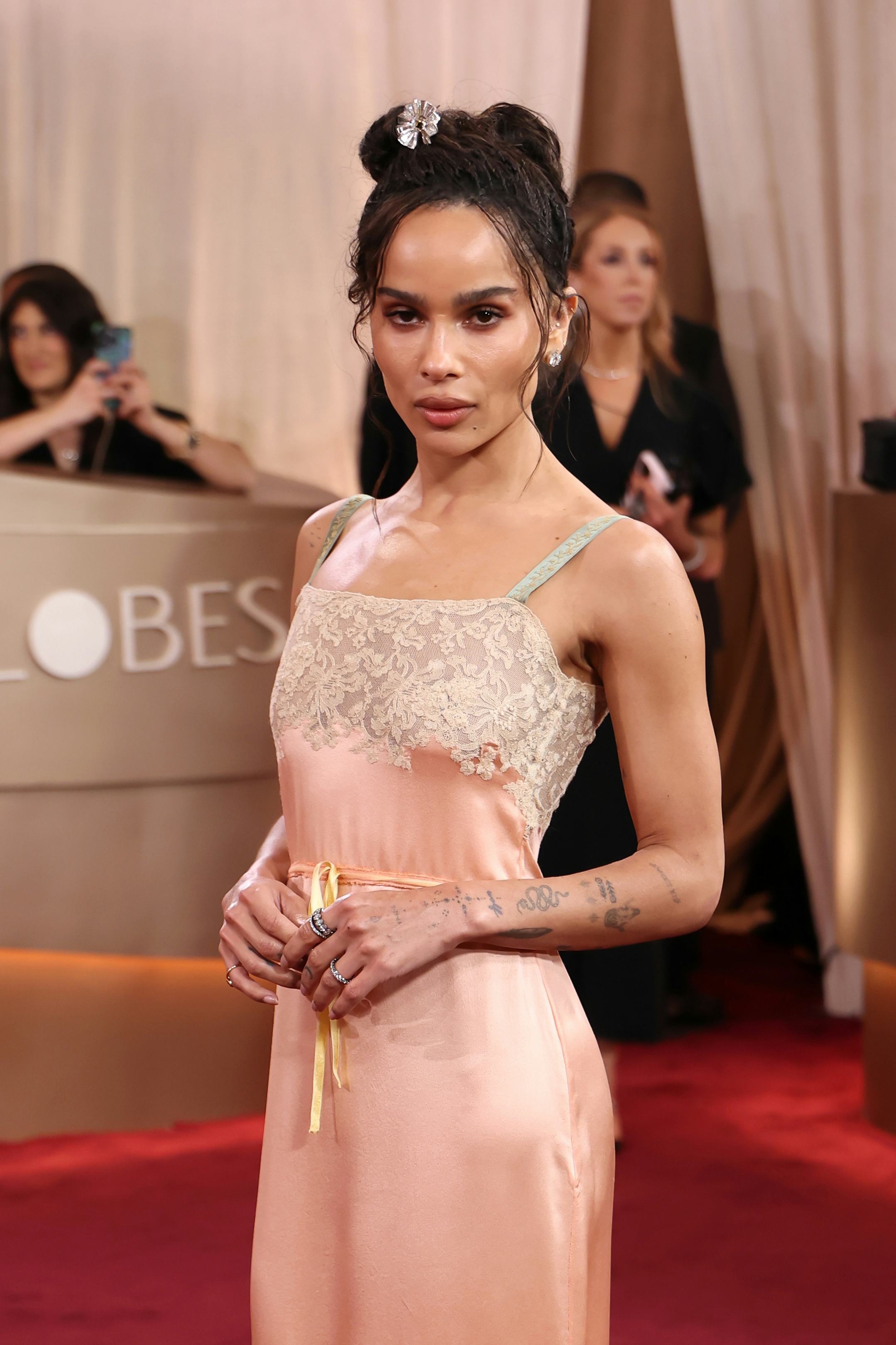 Zoë Kravitz attends the 83rd annual Golden Globe Awards