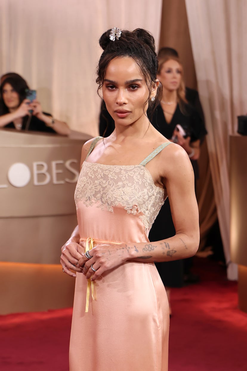 Zoë Kravitz attends the 83rd annual Golden Globe Awards