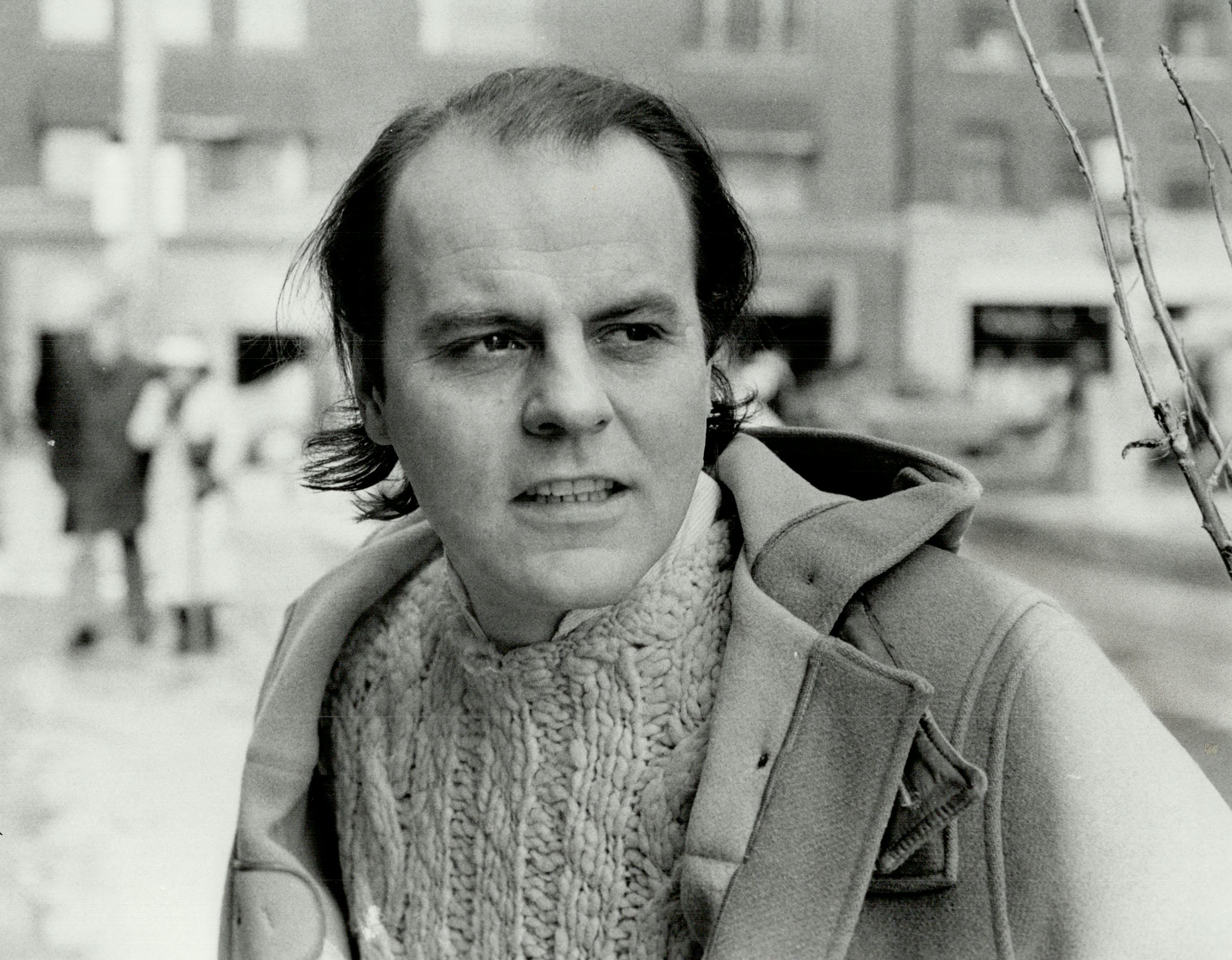 CANADA - FEBRUARY 03:  Mike Ironside: He didn't get red carpet treatment to promote movie Scanners. ...