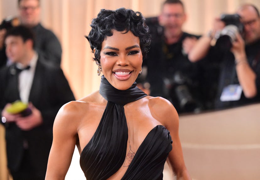 Teyana Taylor attends the 83rd annual Golden Globe Awards