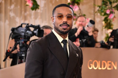 US actor Michael B. Jordan attends the 83rd annual Golden Globe Awards at the Beverly Hilton hotel i...