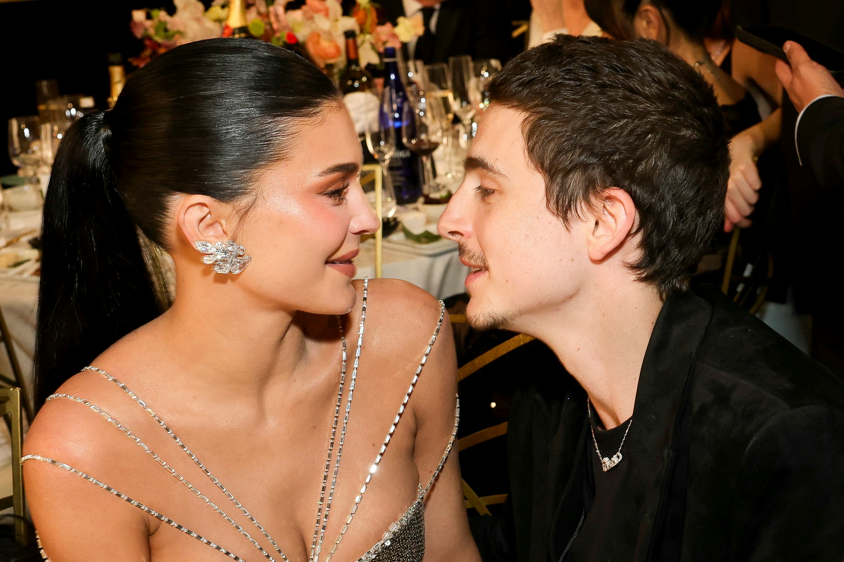 Every Kylie Jenner & Timothée Chalamet Couple Moment