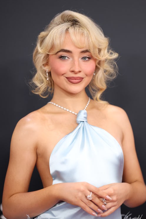 LOS ANGELES, CALIFORNIA - FEBRUARY 02: Sabrina Carpenter attends the 67th Annual GRAMMY Awards on Fe...