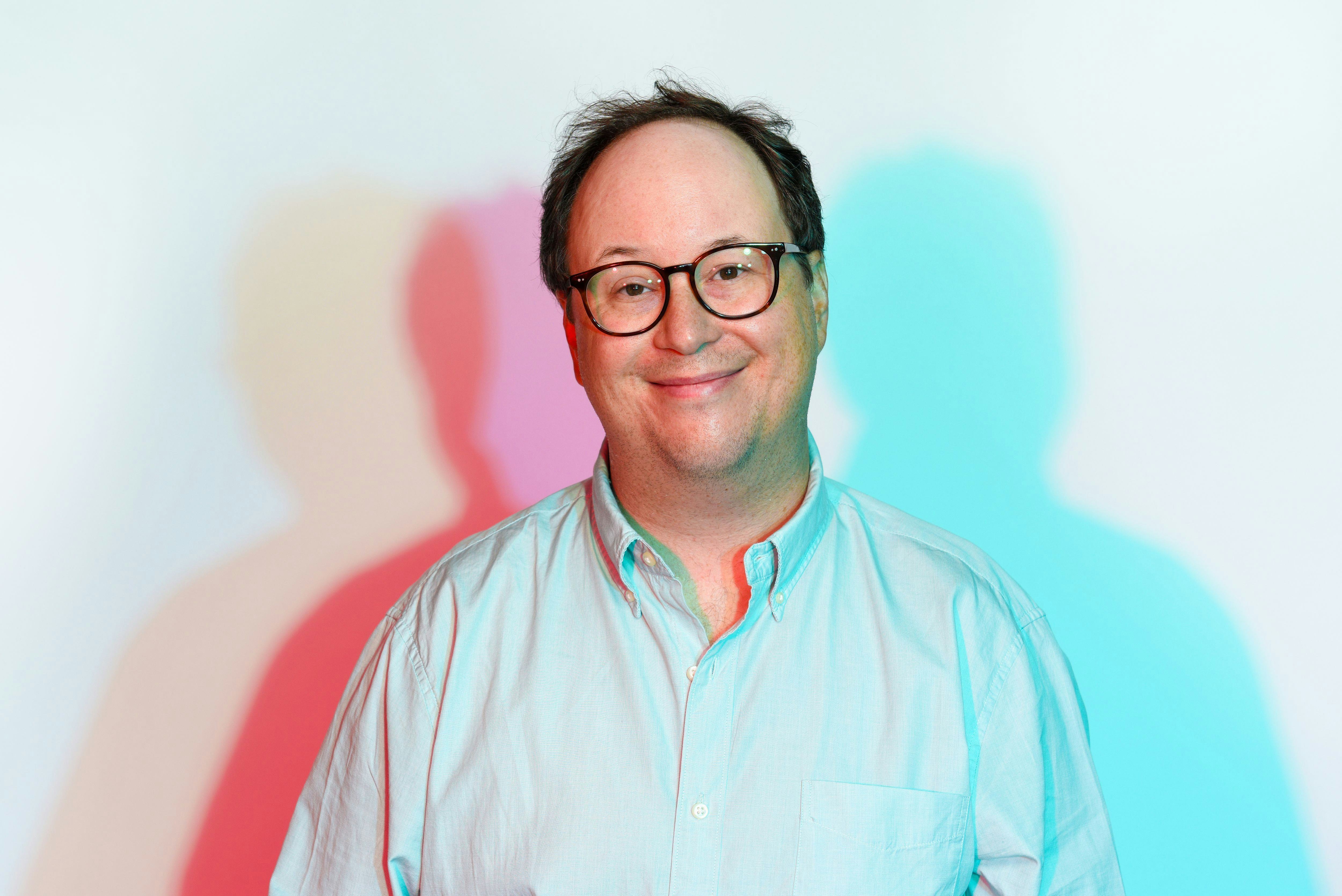 SAN DIEGO, CALIFORNIA - JULY 26: Mike McMahan poses in the IMDboat Exclusive Portrait Studio at San ...