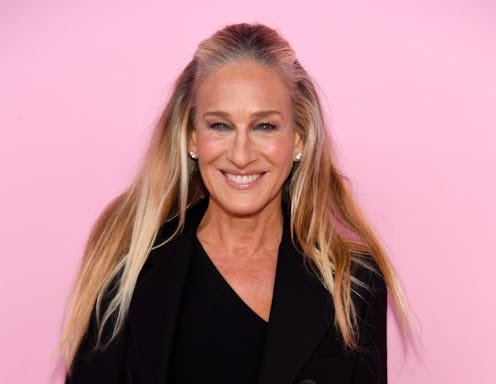 Sarah Jessica Parker at the 2025 Victoria's Secret Fashion Show held at Steiner Studios on October 1...