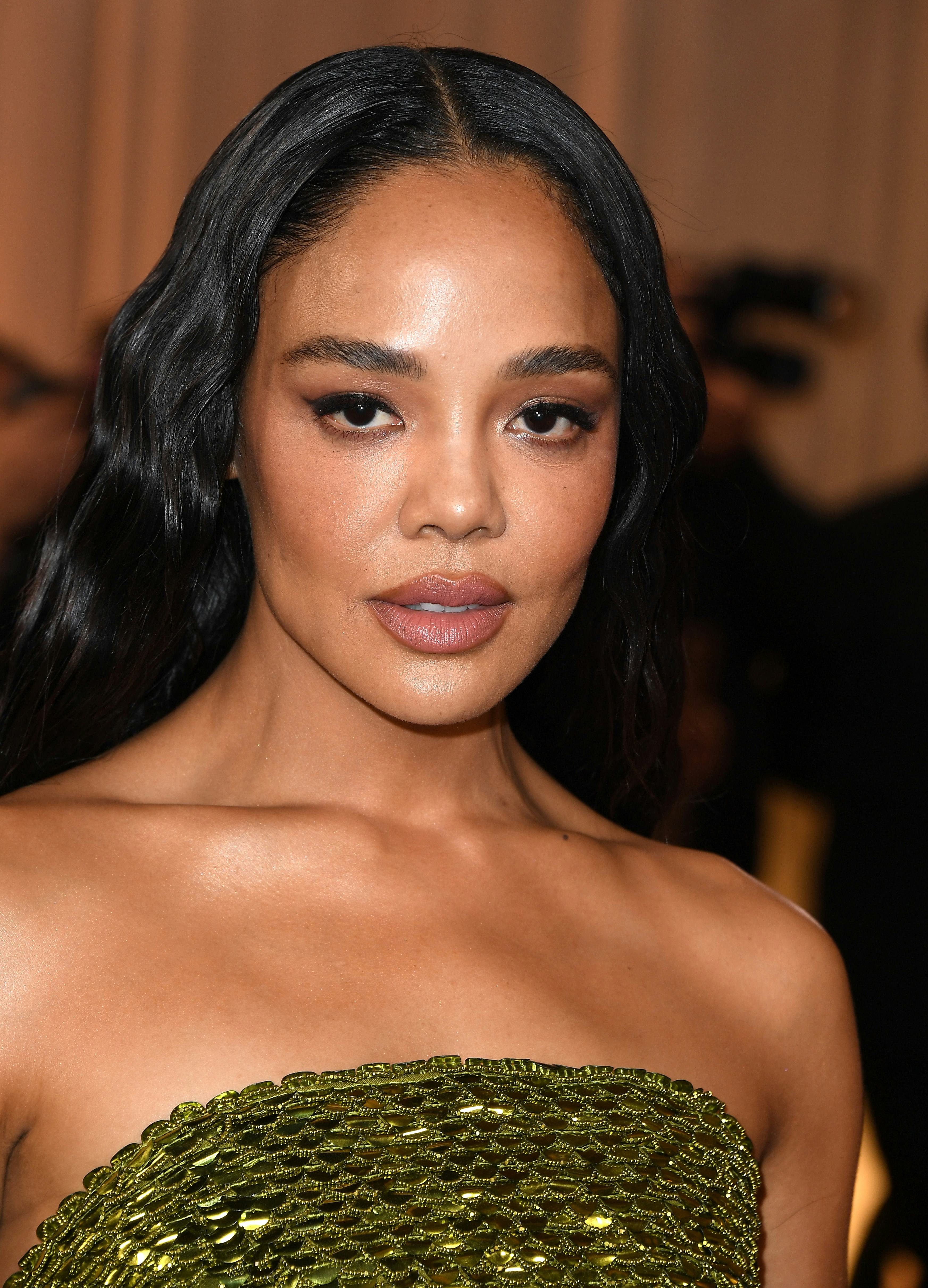 Tessa Thompson at the 2026 Golden Globe Awards