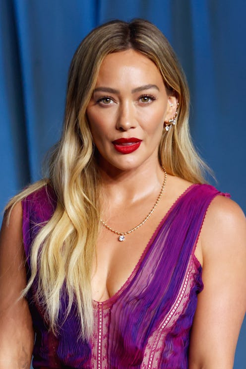 Hilary Duff in close up