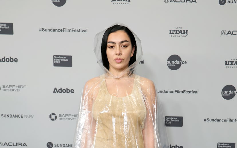 PARK CITY, UTAH - JANUARY 24: Charli xcx attends "The Gallerist" Premiere during the 2026 Sundance F...