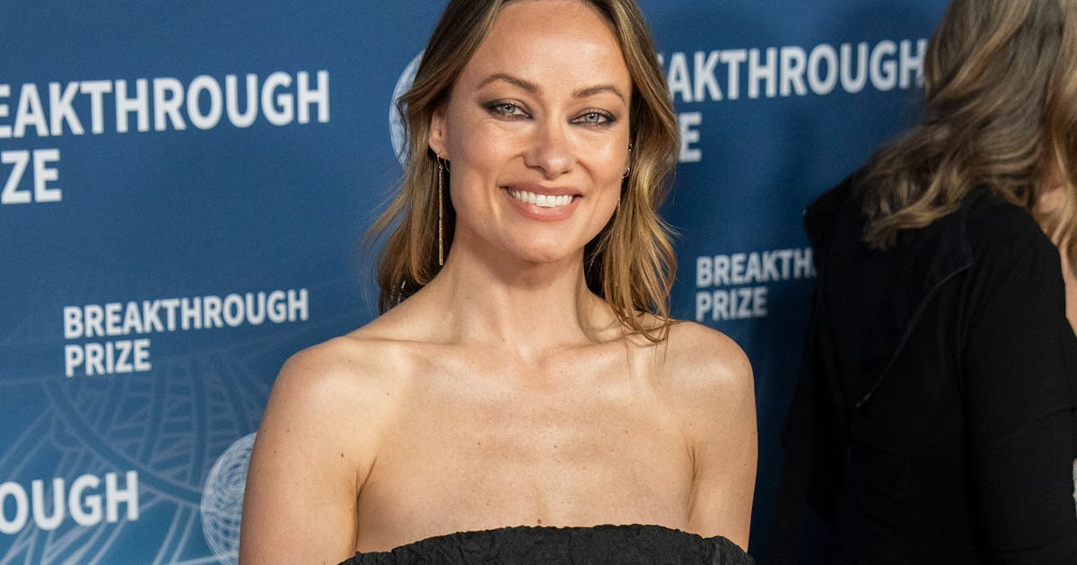 Olivia Wilde Embraced TikTok's "Wrong Shoe Theory" To Style Her Sheer LBD