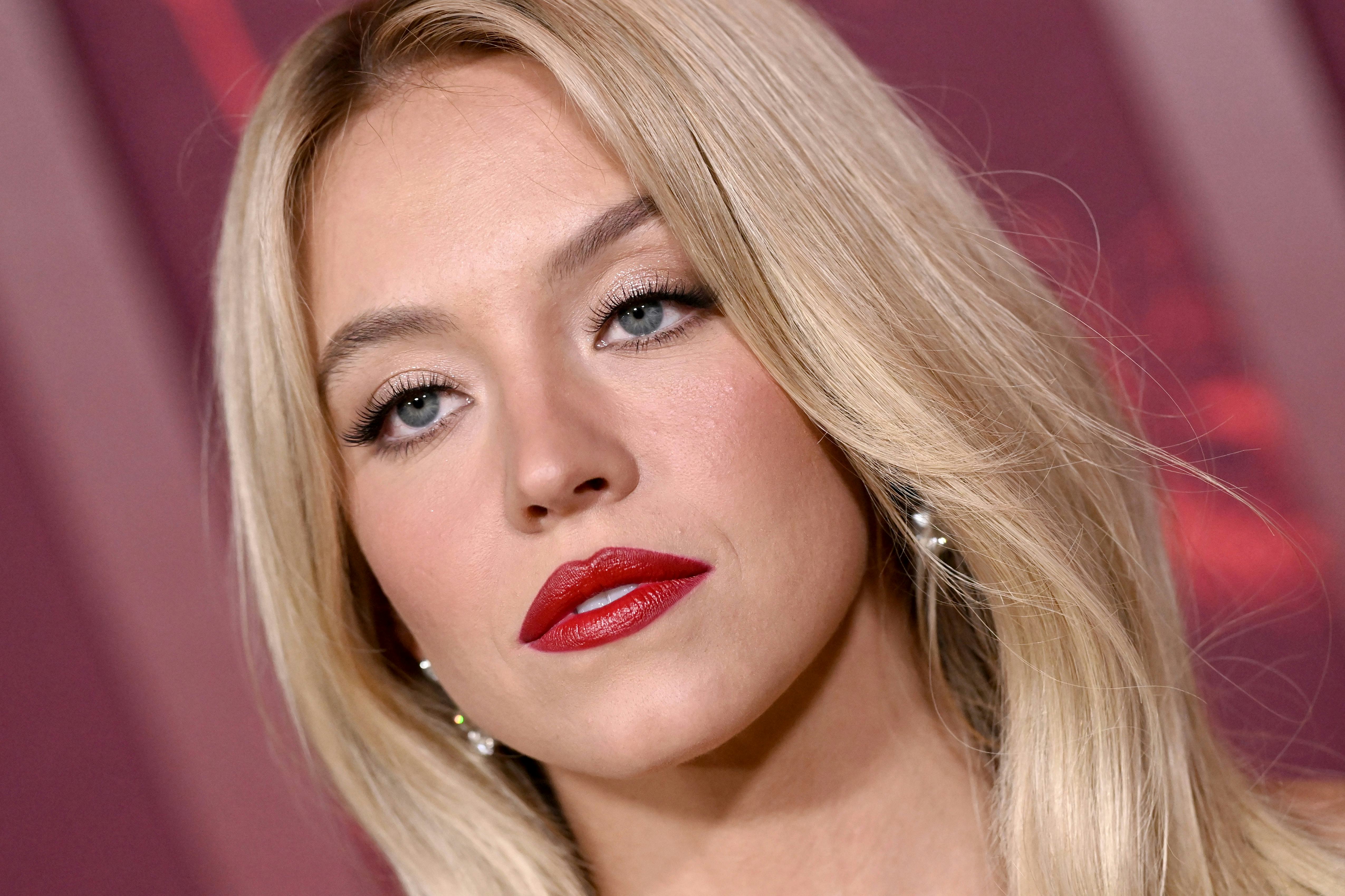 HOLLYWOOD, CALIFORNIA - DECEMBER 15: Sydney Sweeney attends the Los Angeles Premiere of Lionsgate's ...