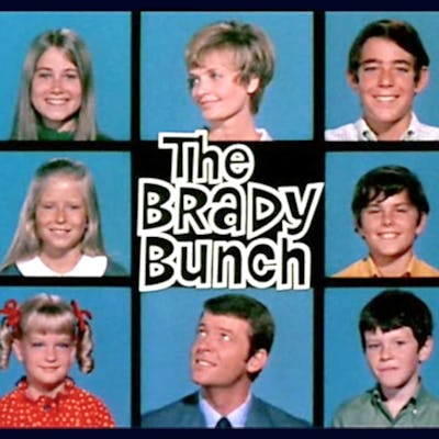 LOS ANGELES - SEPTEMBER 1: The opening title and sequence of THE BRADY BUNCH, season 2. Image dated September 1, 1970. Pictured clockwise from top left: Maureen McCormick as Marcia Brady, Florence Henderson as Carol Brady, Barry Williams as Greg Brady, Christopher Knight as Peter Brady, Mike Lookinland as Bobby Brady, Robert Reed as Mike Brady, Susan Olsen as Cindy Brady, and Eve Plumb as Jan Brady. Image is a screen grab. (Photo by CBS via Getty Images)