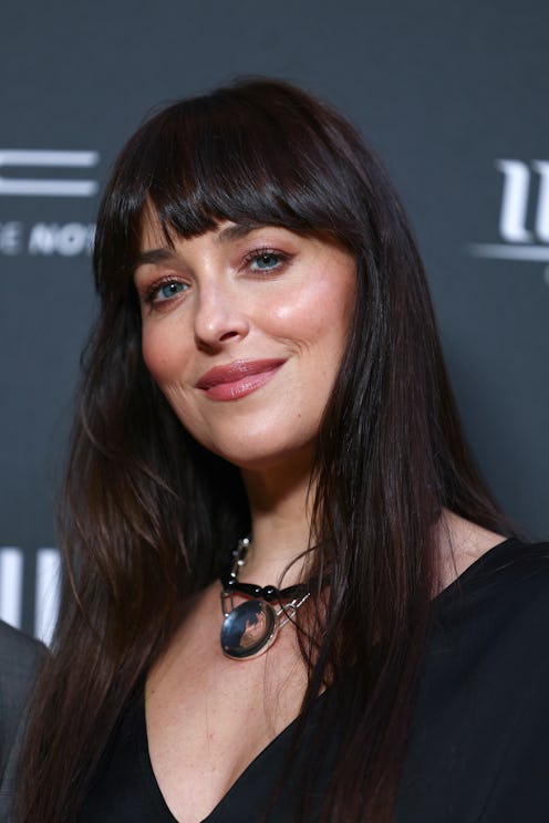 Close up of Dakota Johnson