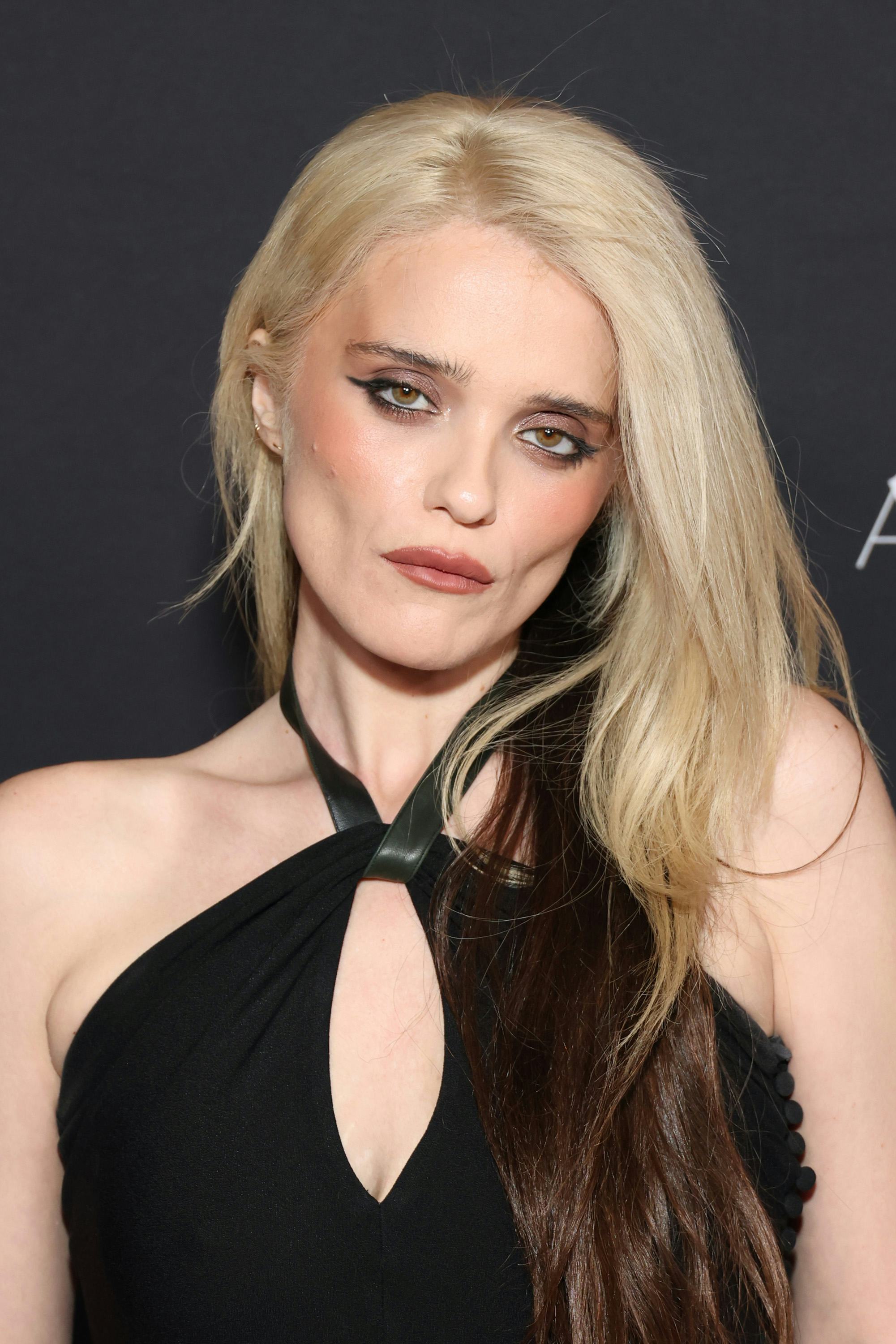 LOS ANGELES, CALIFORNIA - DECEMBER 11: Sky Ferreira attends the Los Angeles Premiere Of A24's "Babyg...