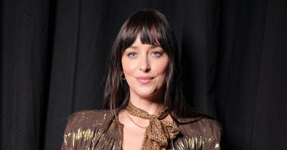 Dakota Johnson Exposed Her Lace Granny Panties At Paris Haute Couture Week