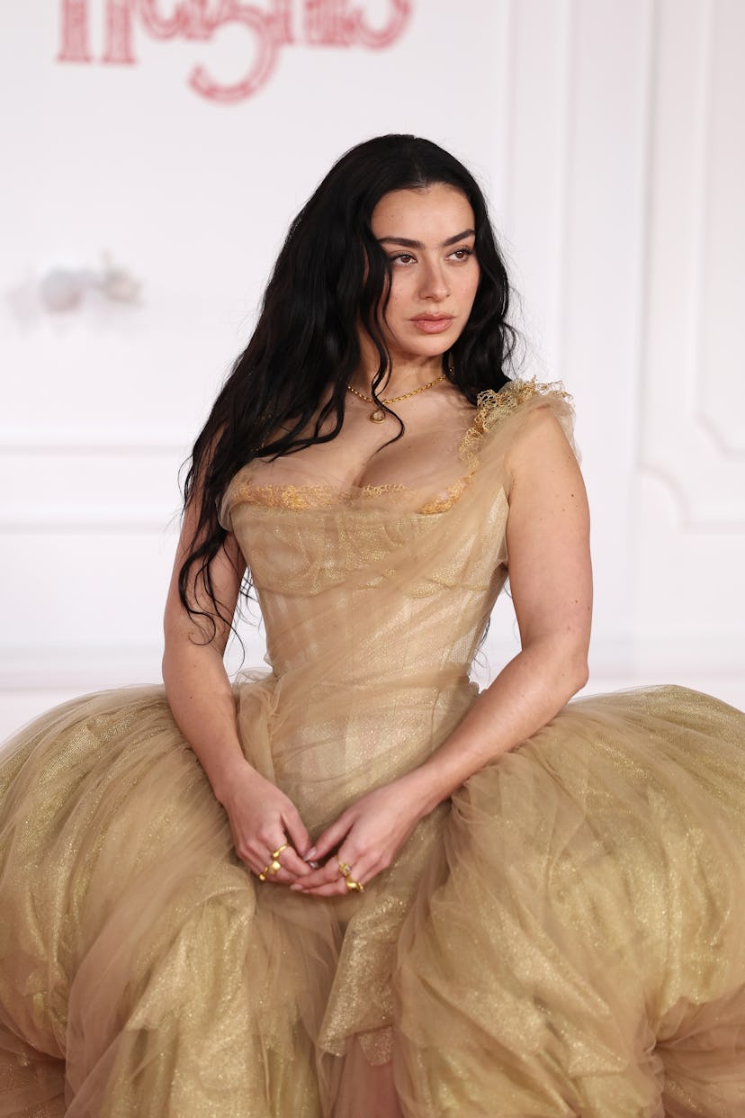 Charli xcx at the "Wuthering Heights" World Premiere held at the TCL Chinese Theatre on January 28, ...