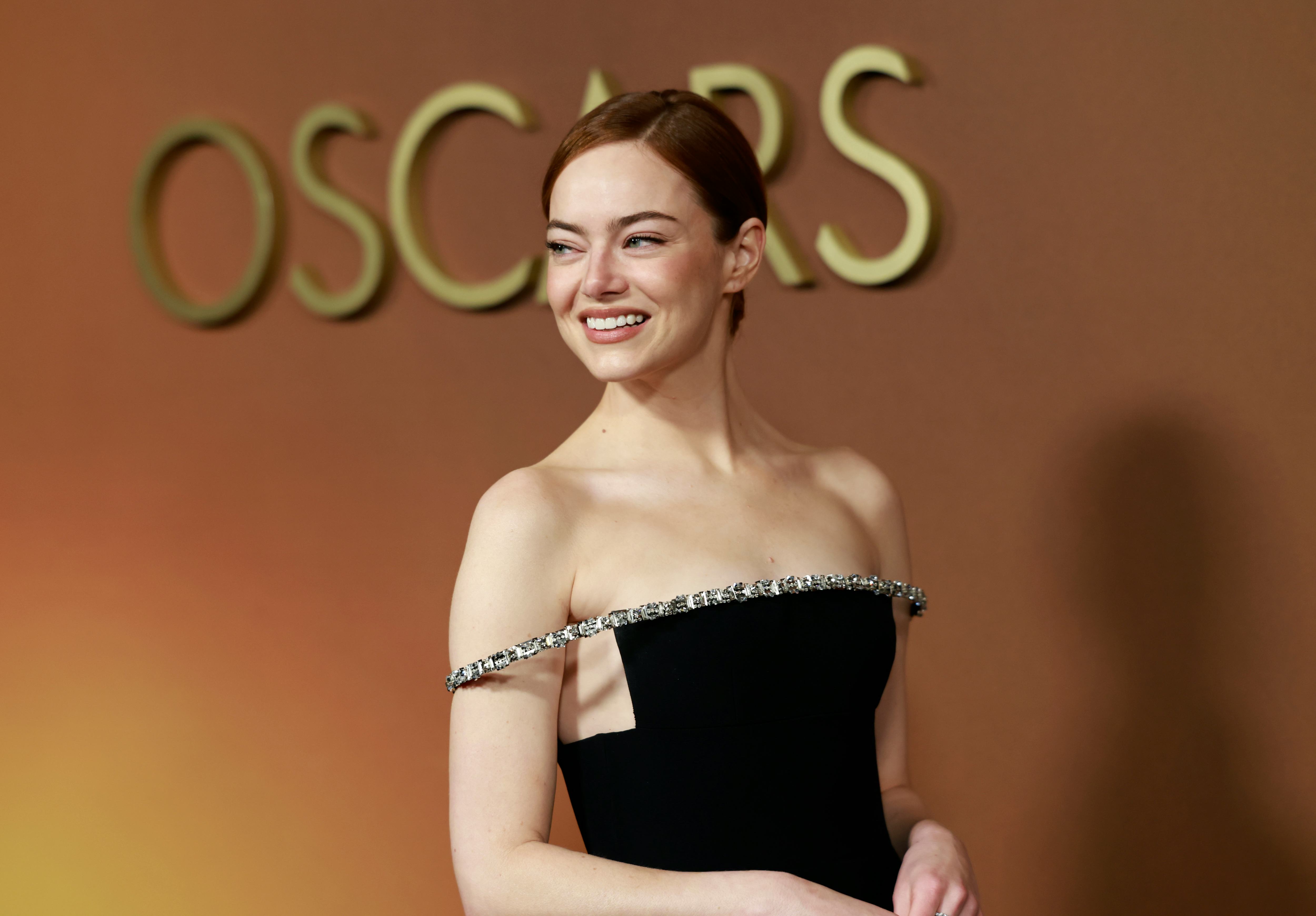 HOLLYWOOD, CALIFORNIA - NOVEMBER 16: Emma Stone attends the 16th Governors Awards at The Ray Dolby B...
