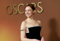 HOLLYWOOD, CALIFORNIA - NOVEMBER 16: Emma Stone attends the 16th Governors Awards at The Ray Dolby B...