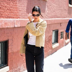 Kendall Jenner is seen in SoHo on May 03, 2025 in New York City.