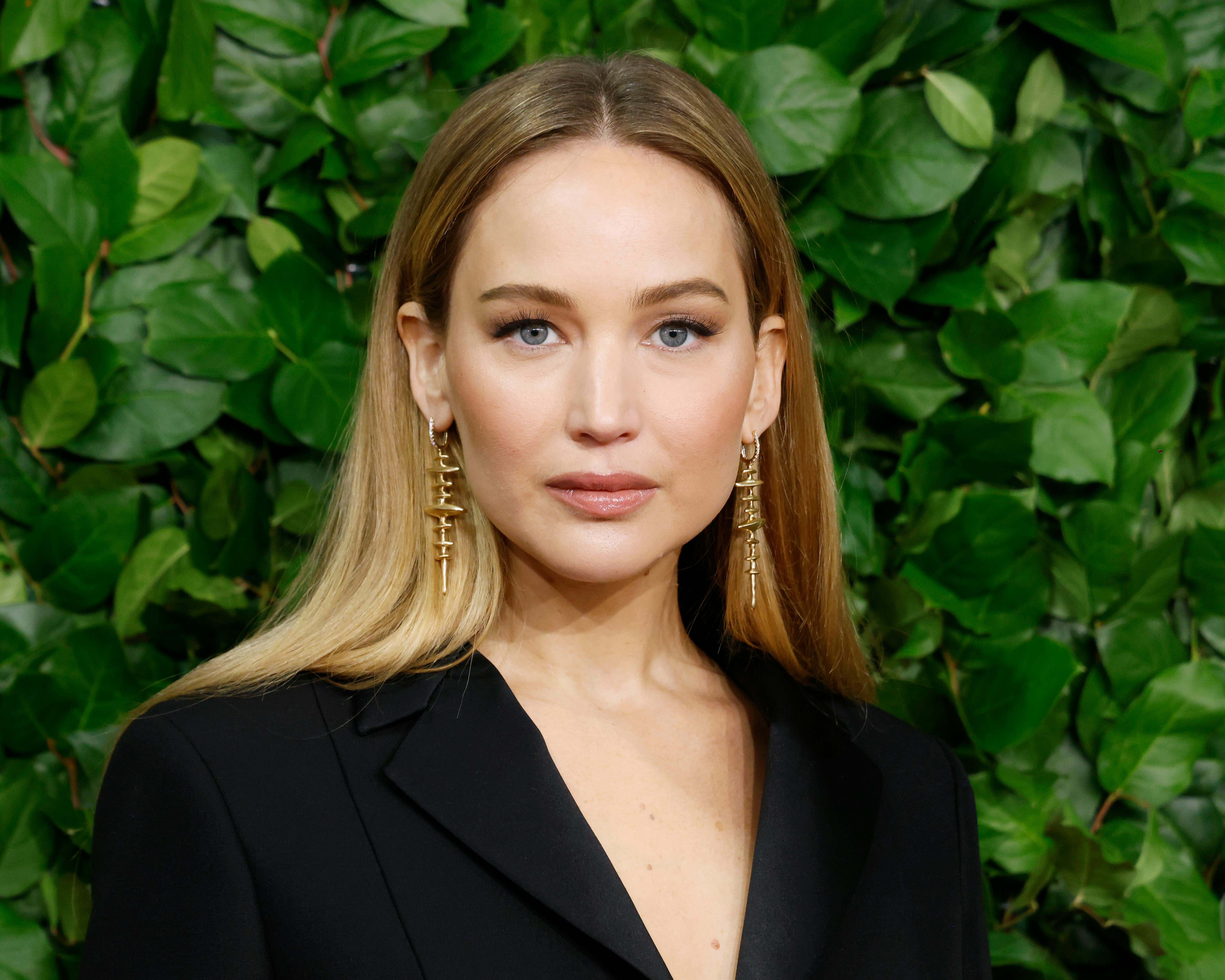 Jennifer Lawrence spoke about how filming sex scenes with a friend can be difficult.