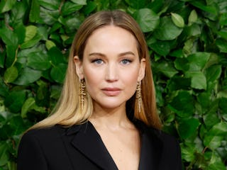 Jennifer Lawrence spoke about how filming sex scenes with a friend can be difficult.