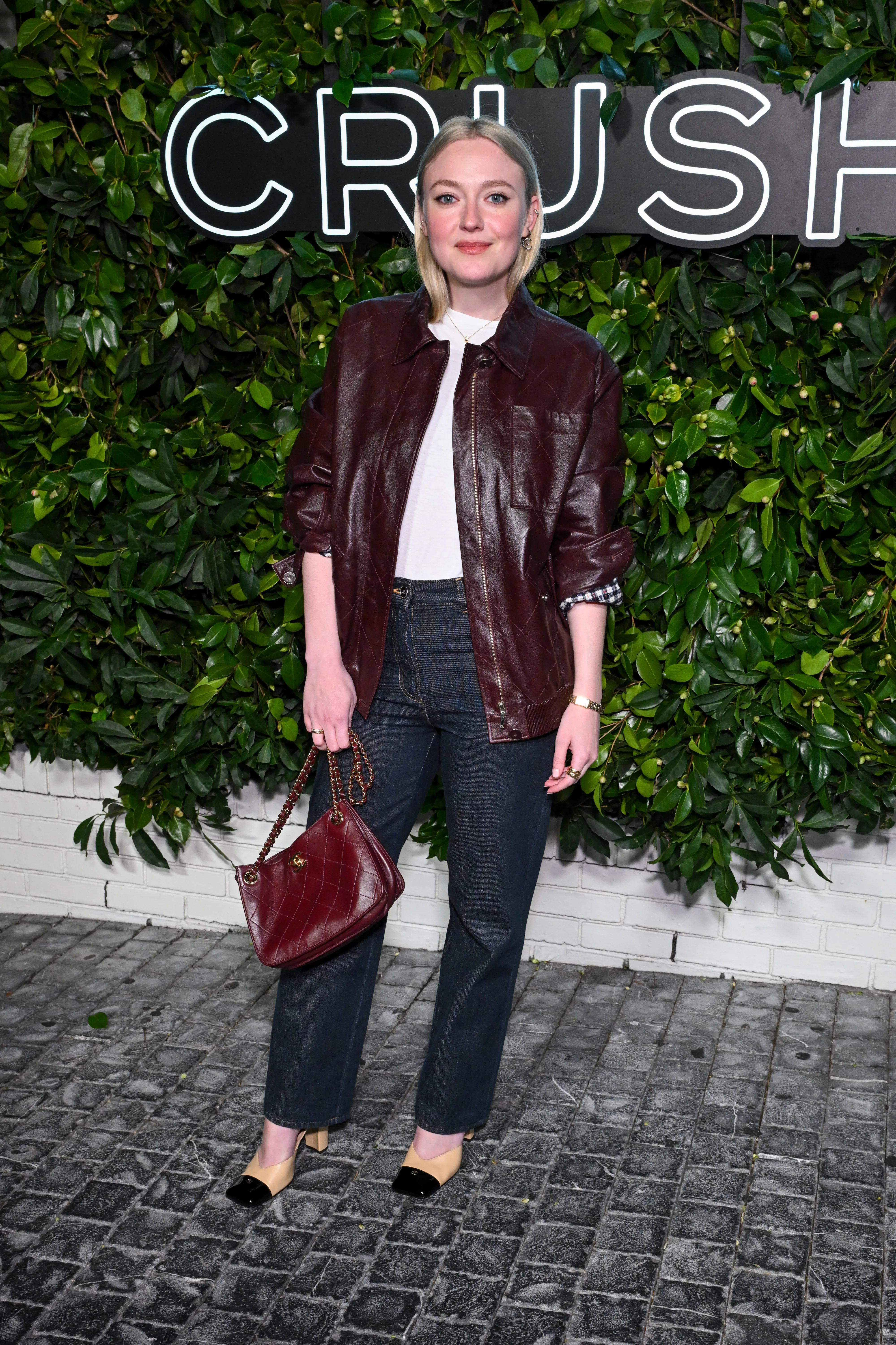 Dakota Fanning at the CHANEL Dinner to Celebrate Coco Crush held at Chateau Marmont 