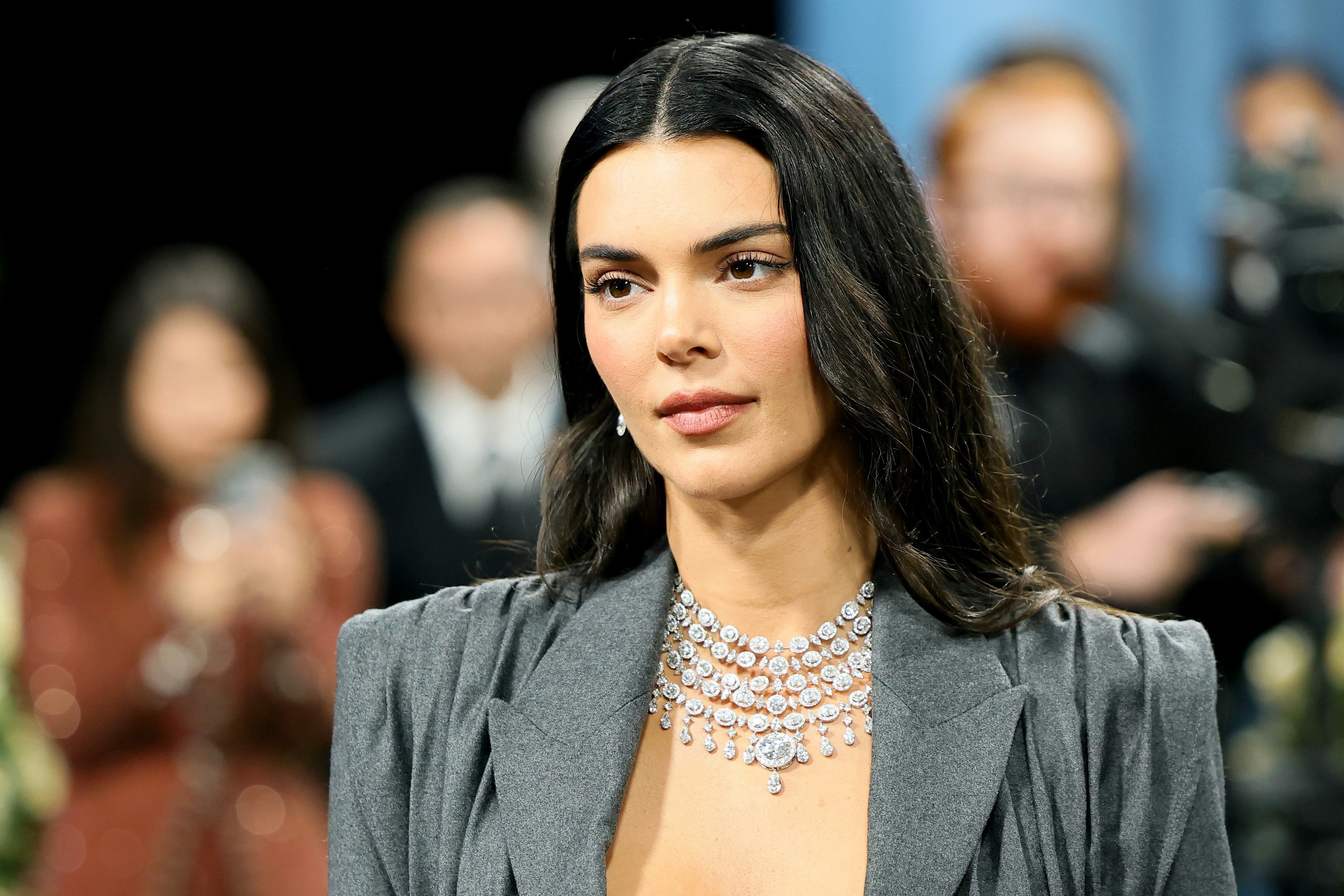 Kendall Jenner responds to those nose job rumors.