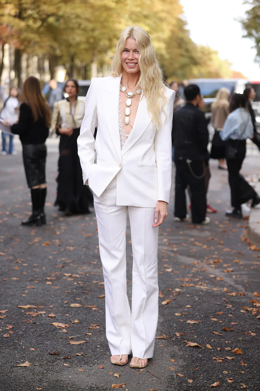 Claudia Schiffer Chloe Paris Fashion Week Spring/Summer 2027