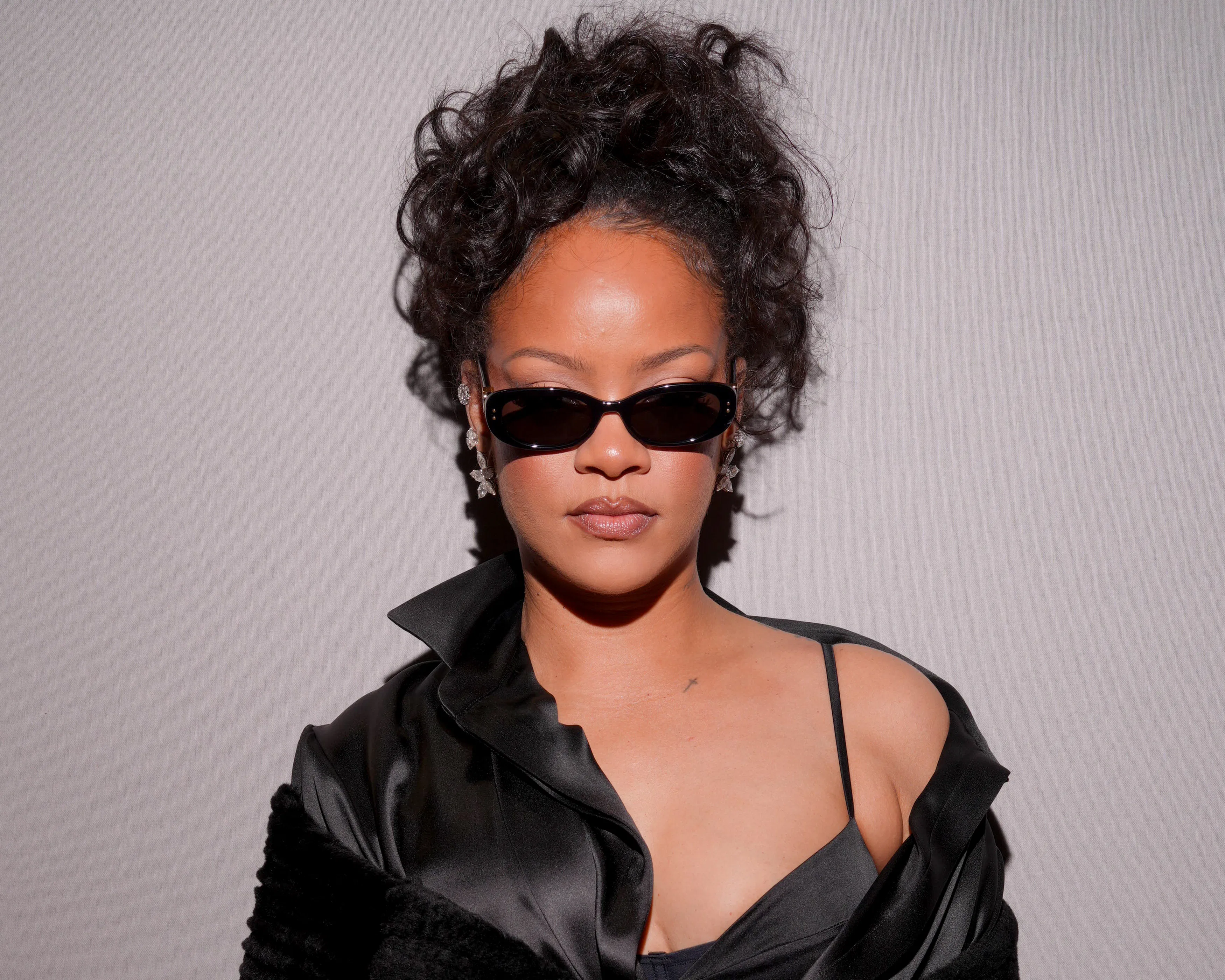 Rihanna at the Christian Dior fashion show as a part of RTW Spring/Summer 2027 fashion week held at ...