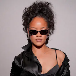Rihanna at the Christian Dior fashion show as a part of RTW Spring/Summer 2027 fashion week held at ...