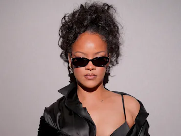 Rihanna at the Christian Dior fashion show as a part of RTW Spring/Summer 2027 fashion week held at ...