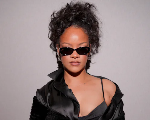 Rihanna at the Christian Dior fashion show as a part of RTW Spring/Summer 2027 fashion week held at ...